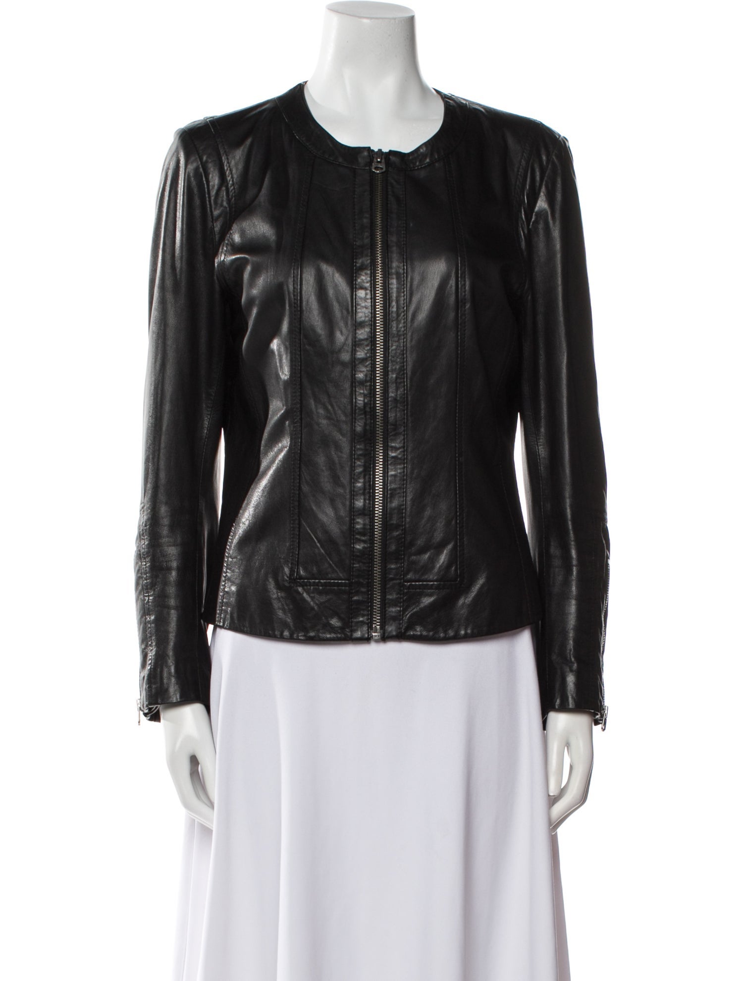 June Leather Biker Jacket