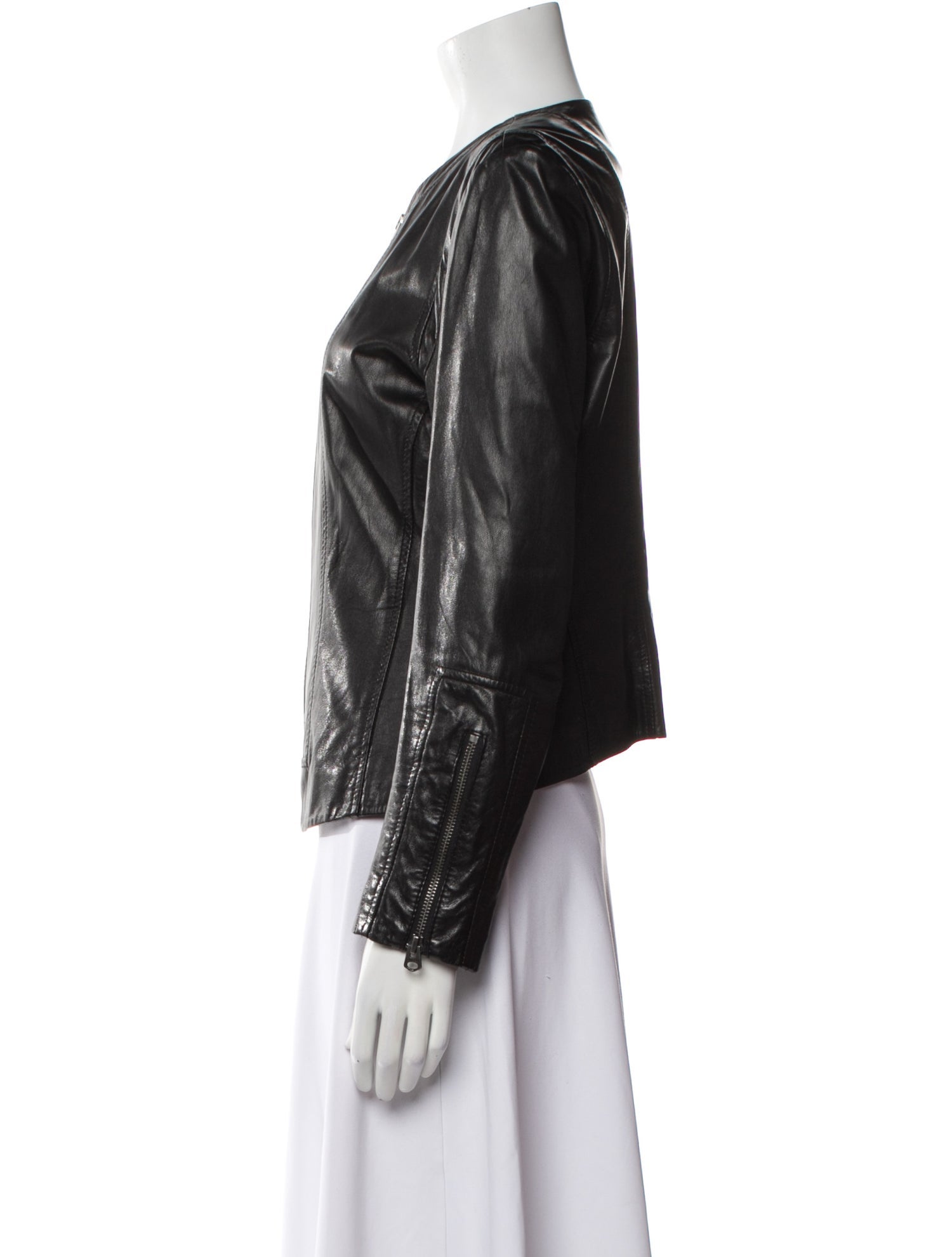 June Leather Biker Jacket