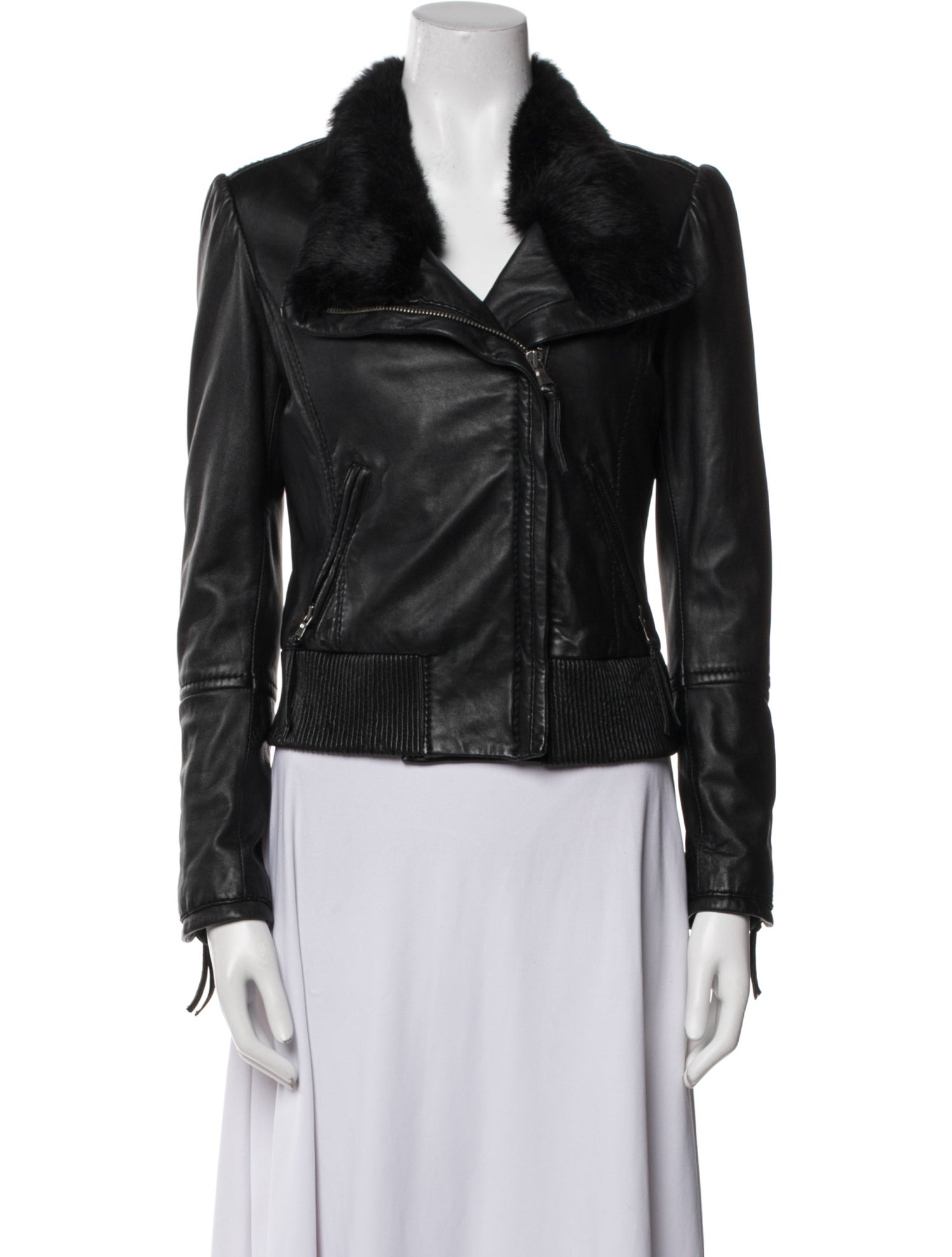 June Leather Biker Jacket