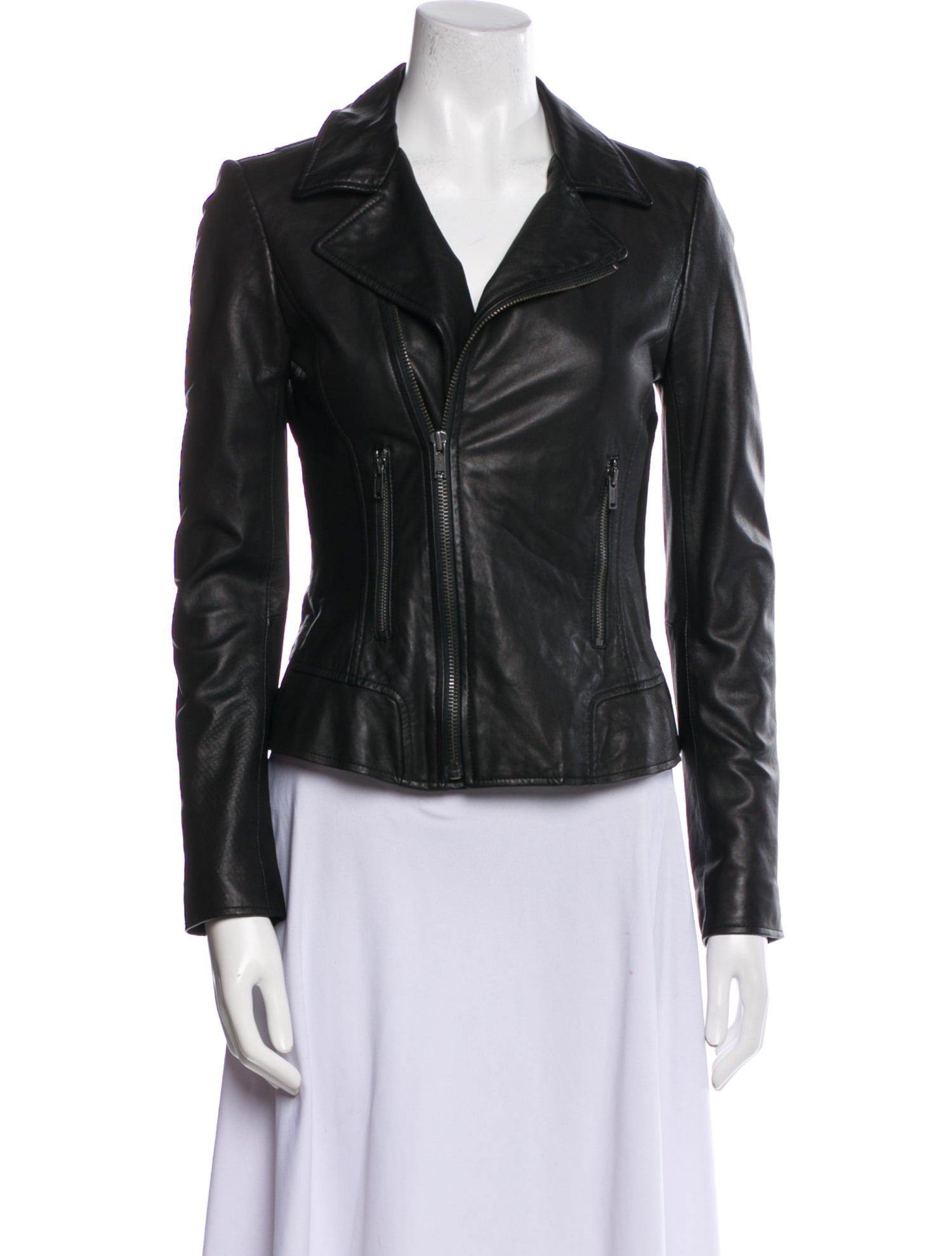 June Leather Biker Jacket