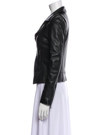 June Leather Biker Jacket