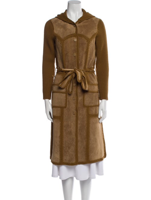 June Leather Trench Coat