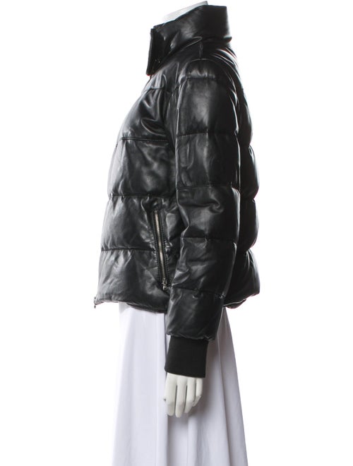 June Leather Down Jacket