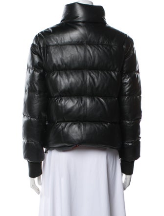 June Leather Down Jacket