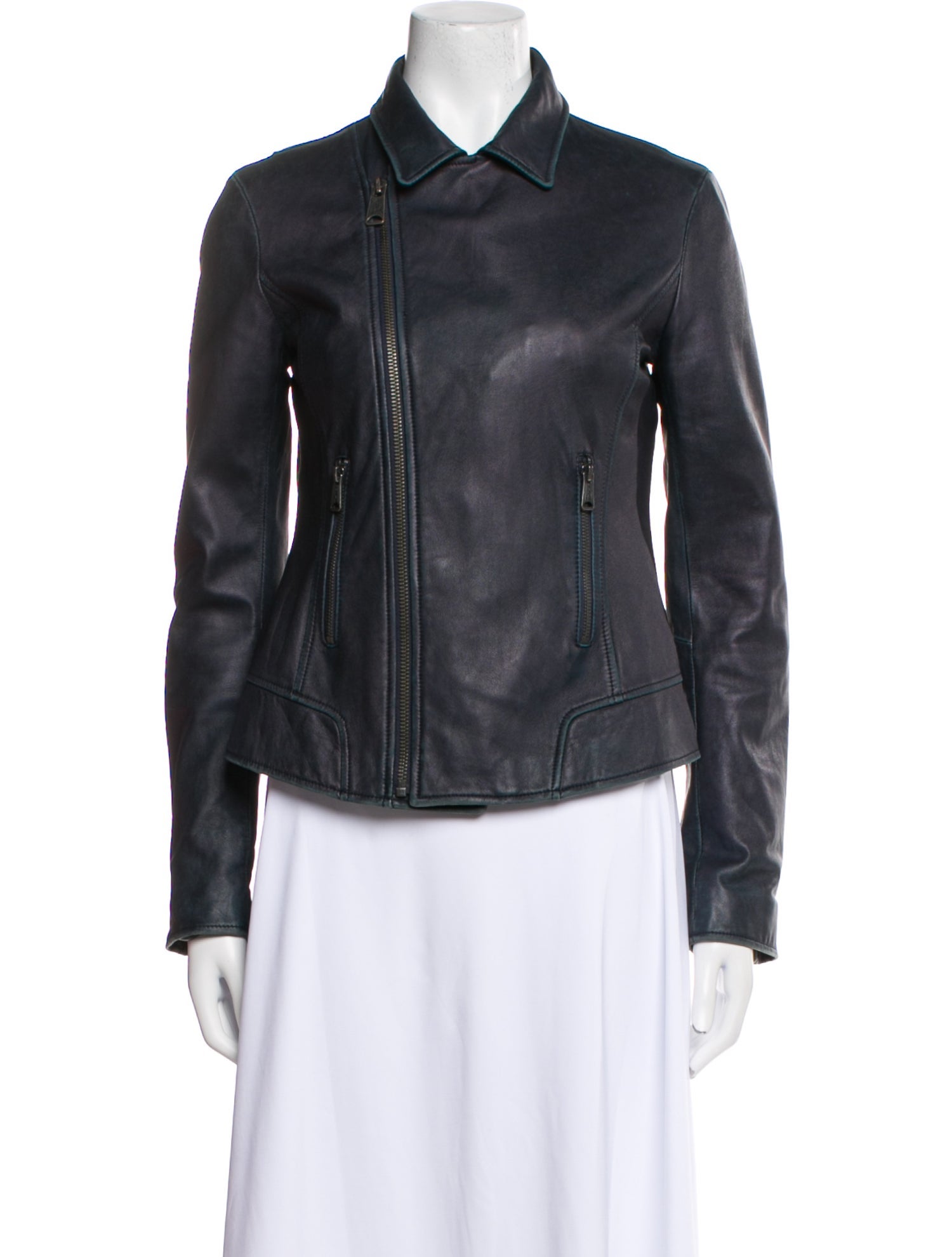 June Leather Biker Jacket