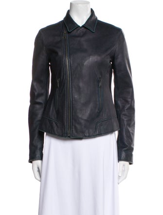 June Leather Biker Jacket