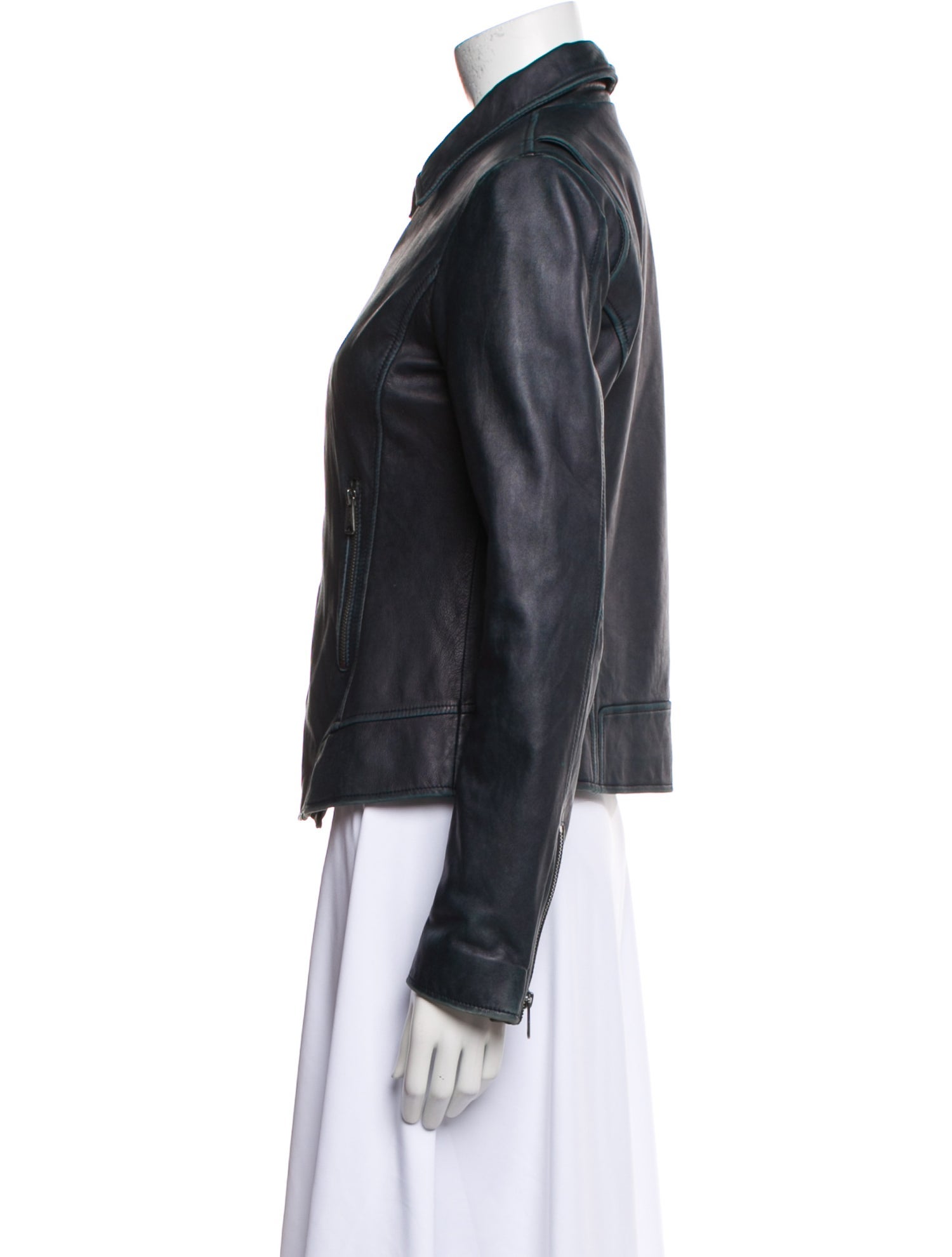June Leather Biker Jacket
