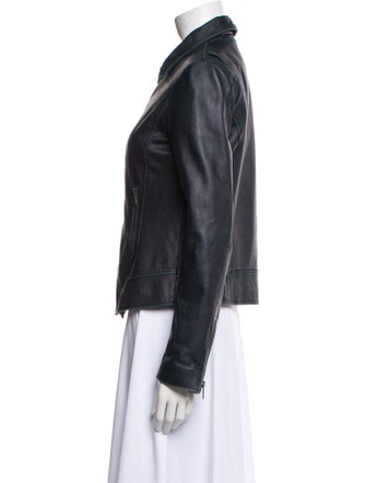 June Leather Biker Jacket