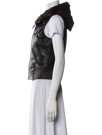 June Leather Fur Jacket