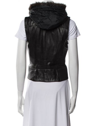 June Leather Fur Jacket