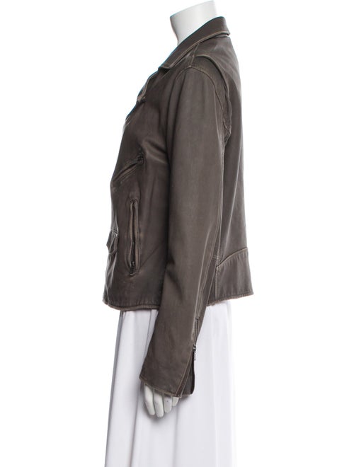 June Leather Biker Jacket