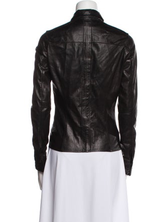 June Leather Biker Jacket