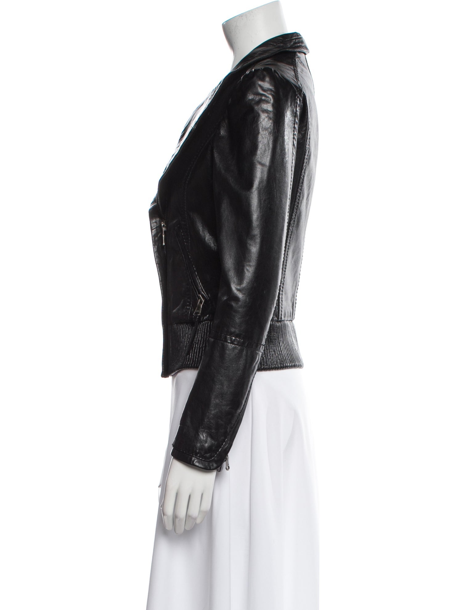 June Leather Biker Jacket