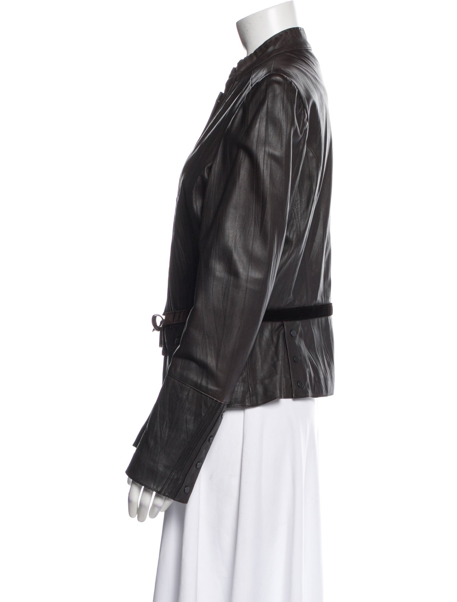 June Leather Biker Jacket