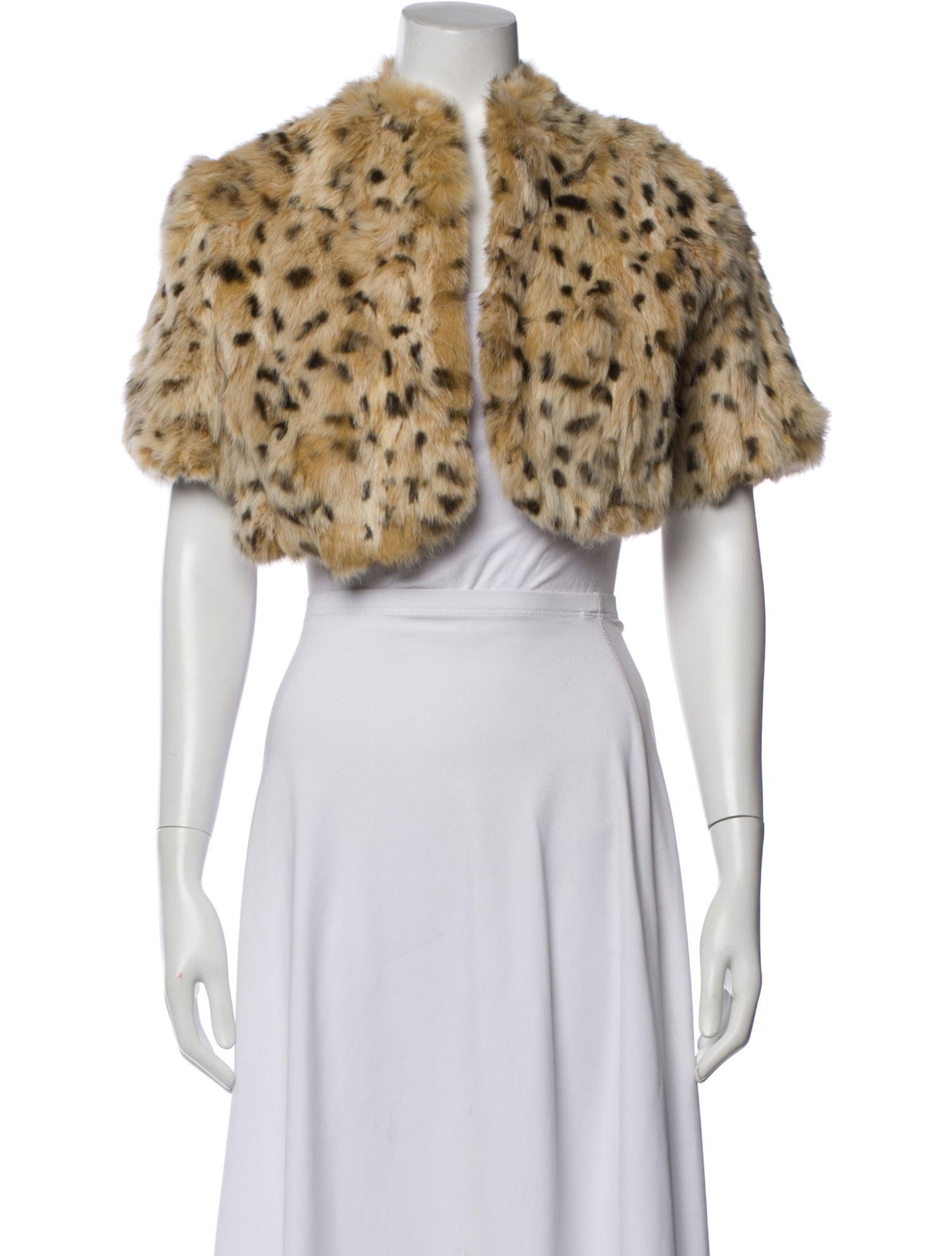 June Animal Print Fur Jacket