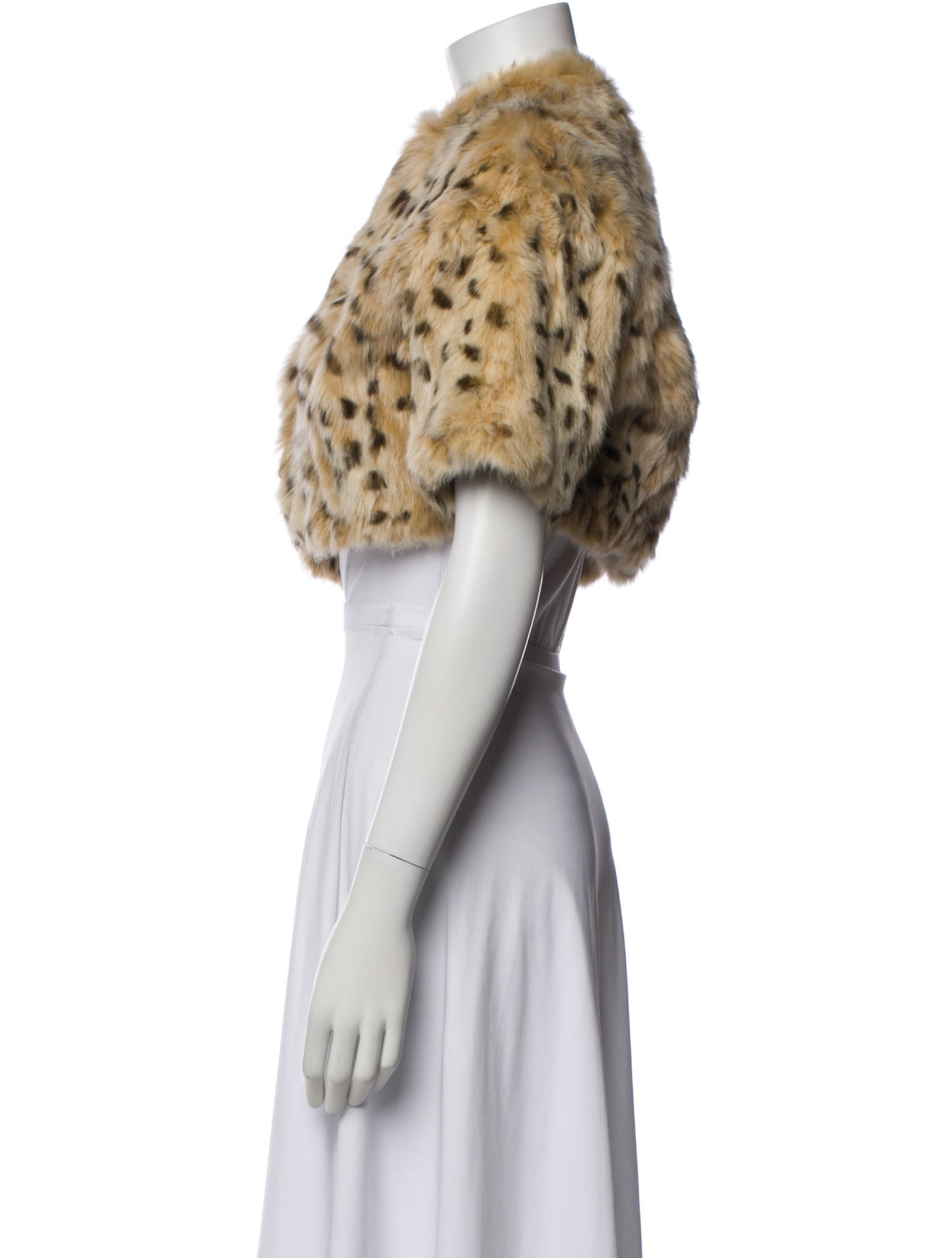 June Animal Print Fur Jacket