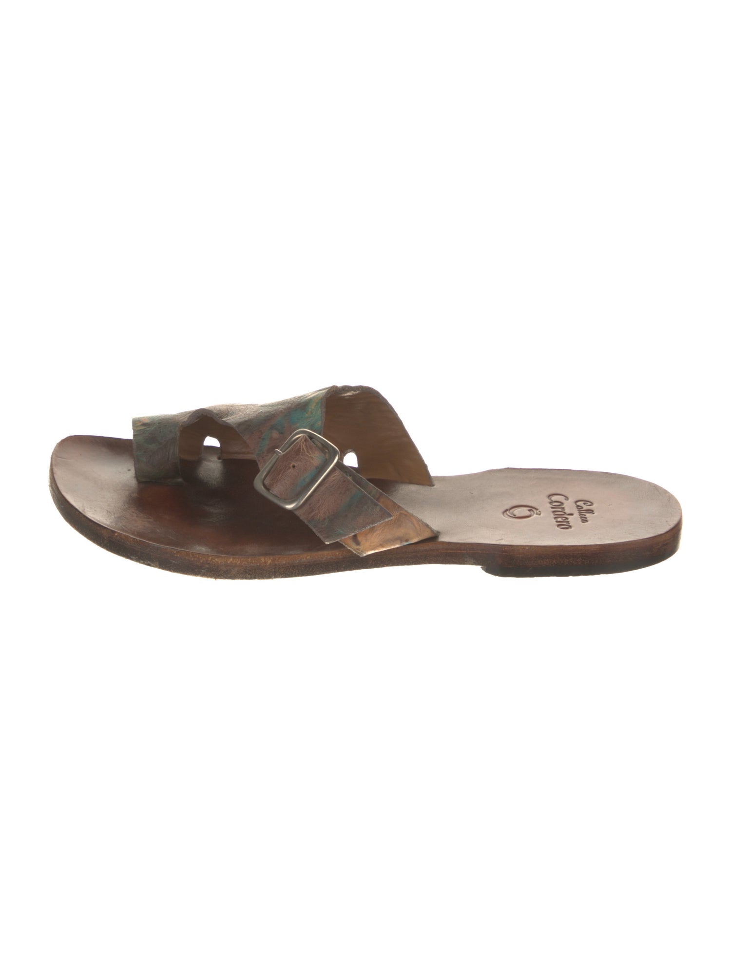 Calleen Cordero Leather Slides