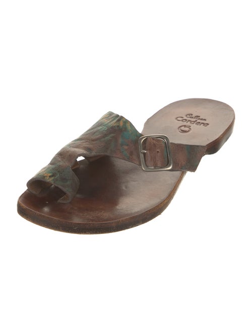 Calleen Cordero Leather Slides