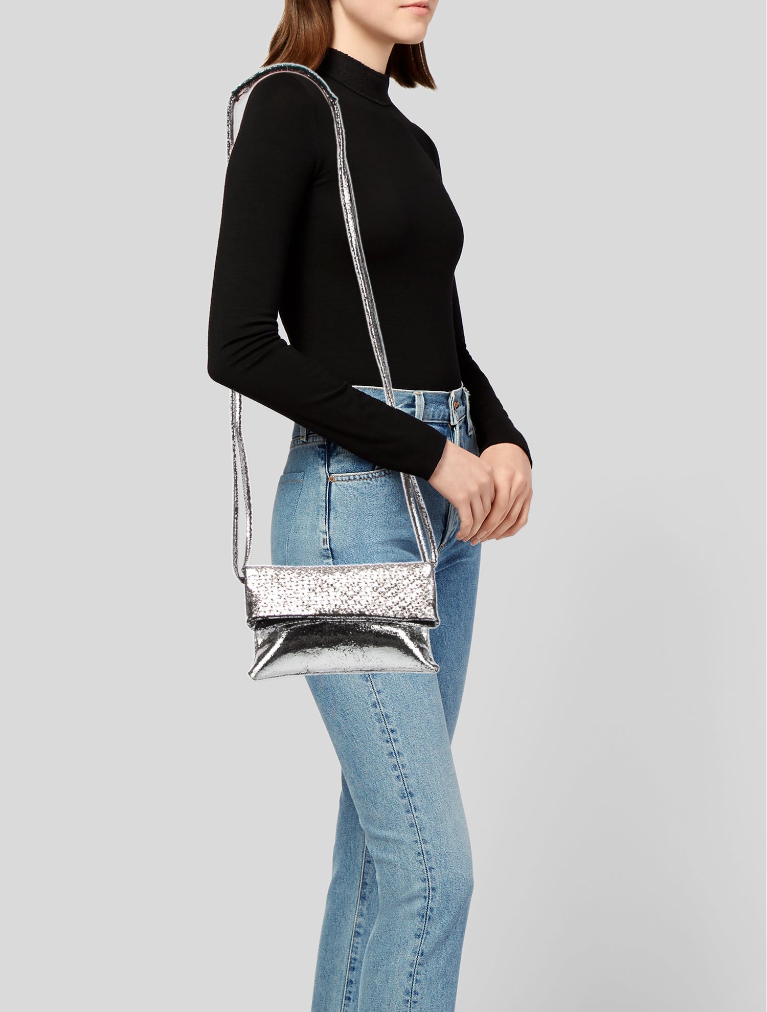 Calleen Cordero Patent Leather Crossbody Bag