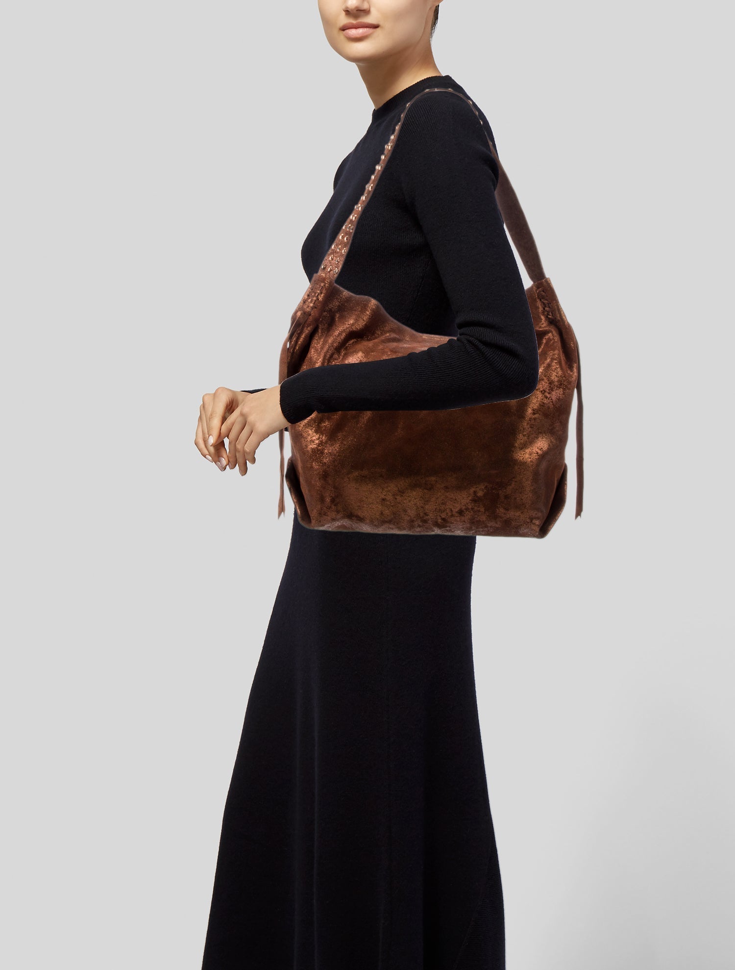 Calleen Cordero Suede Hobo