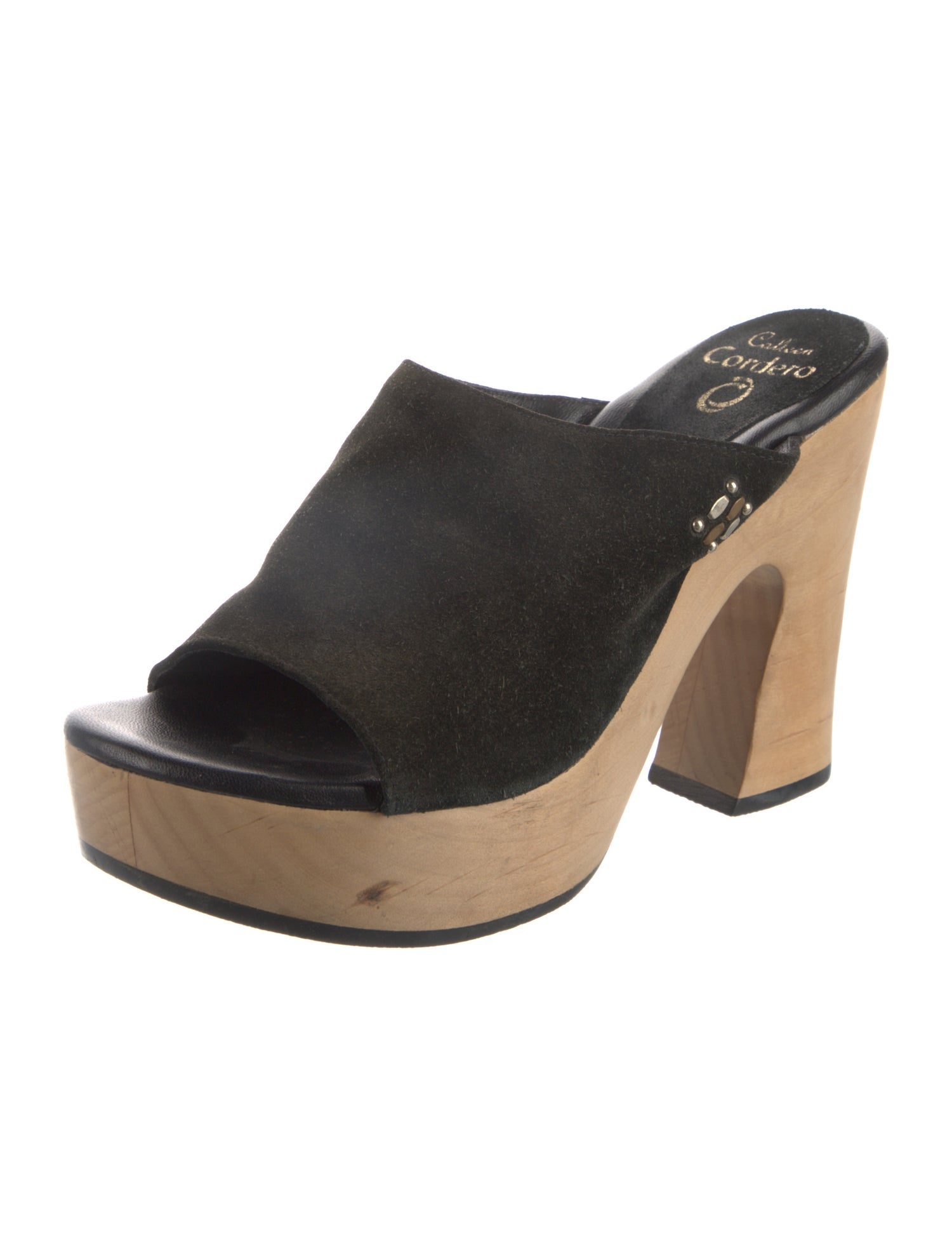 Calleen Cordero Suede Slides