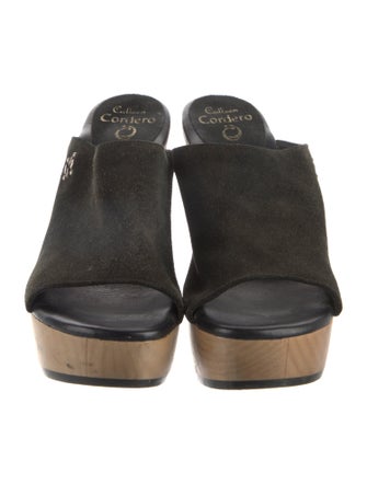 Calleen Cordero Suede Slides