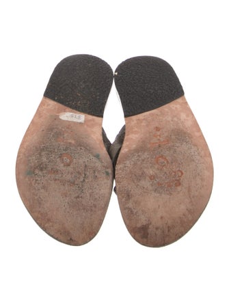 Calleen Cordero Leather Studded Accents Sandals