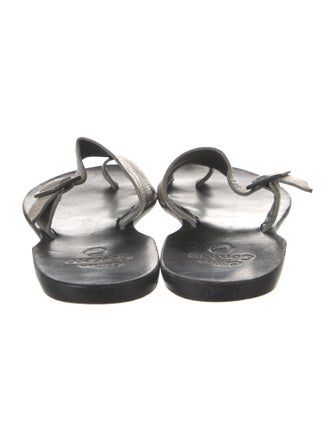 Calleen Cordero Leather Slides