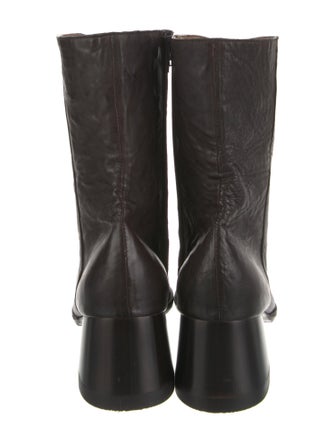 Calleen Cordero Leather Studded Accents Combat Boots