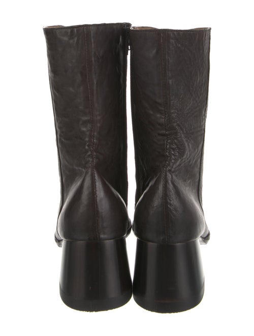 Calleen Cordero Leather Studded Accents Combat Boots