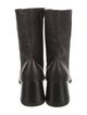 Calleen Cordero Leather Studded Accents Combat Boots