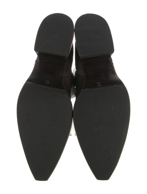 Calleen Cordero Leather Studded Accents Combat Boots