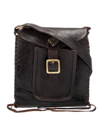 Calleen Cordero Leather Messenger Bag