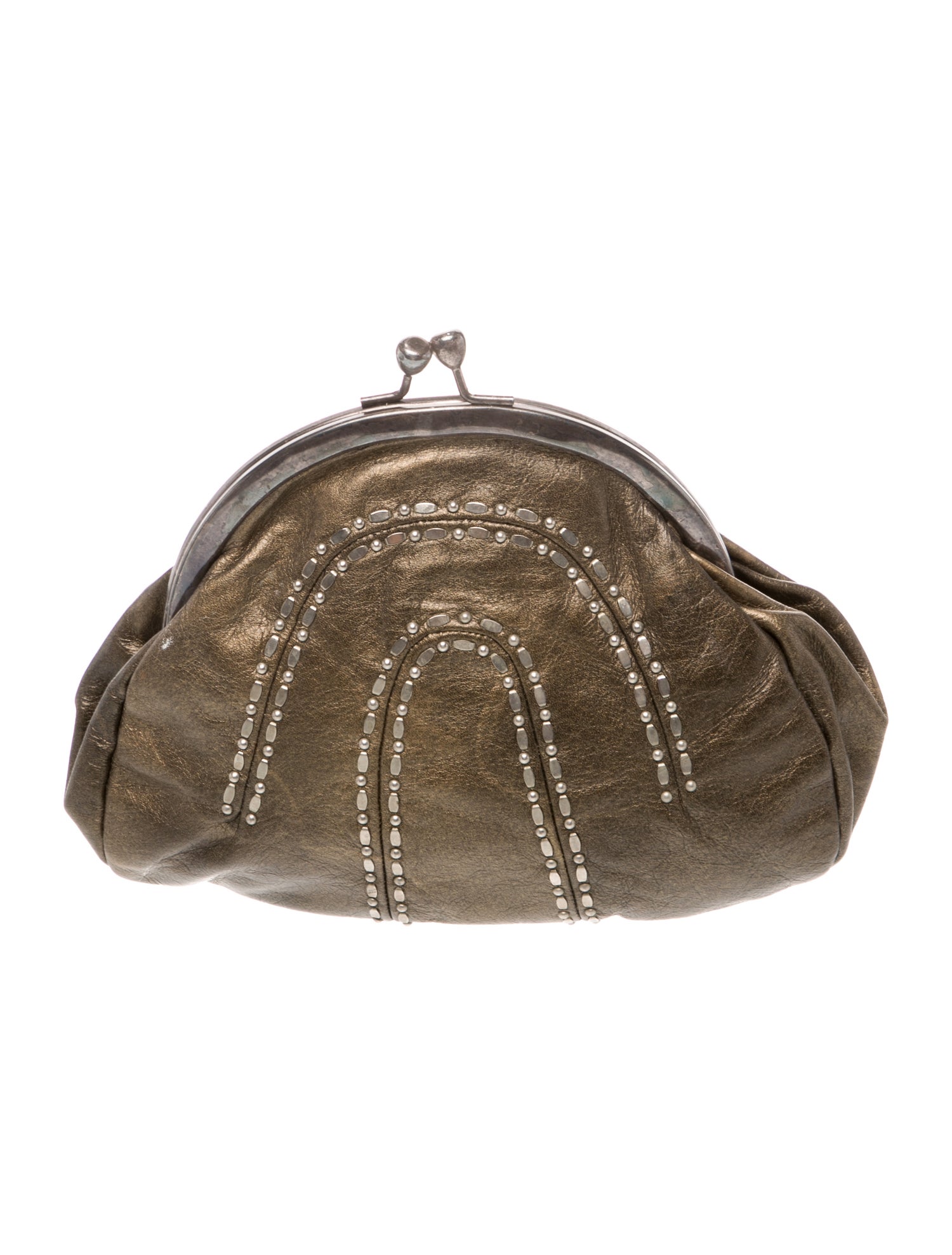 Calleen Cordero Leather Evening Bag