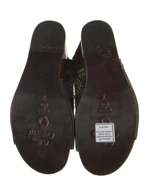 Calleen Cordero Leather Slingback Sandals