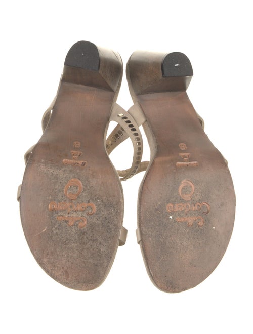 Calleen Cordero Suede Studded Accents Slides