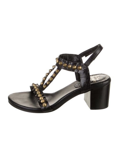 Calleen Cordero Leather T-Strap Sandals