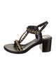 Calleen Cordero Leather T-Strap Sandals