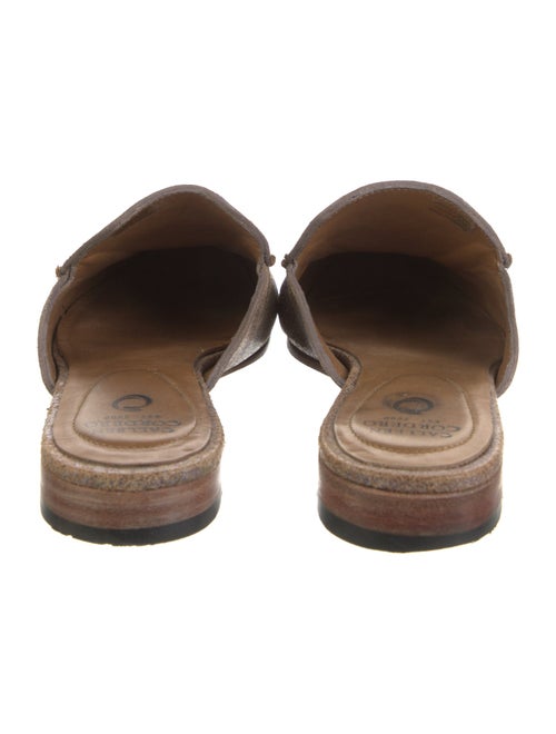 Calleen Cordero Suede Studded Accents Mules