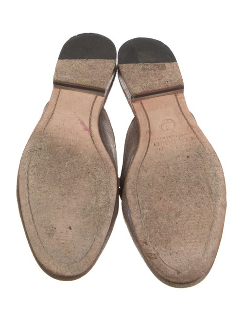 Calleen Cordero Suede Studded Accents Mules