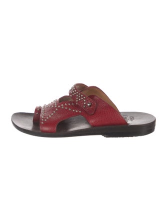 Calleen Cordero Leather Slides