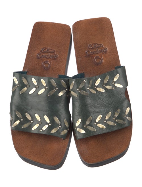 Calleen Cordero Leather Slides