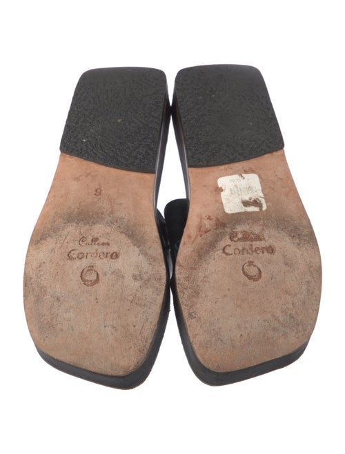 Calleen Cordero Leather Slides