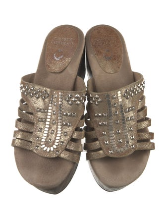 Calleen Cordero Leather Slides