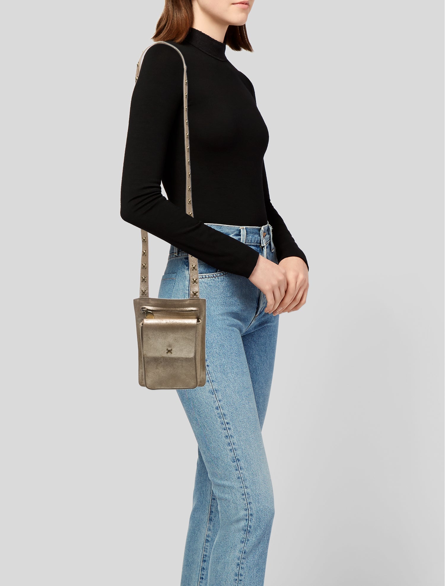 Calleen Cordero Suede Crossbody Bag