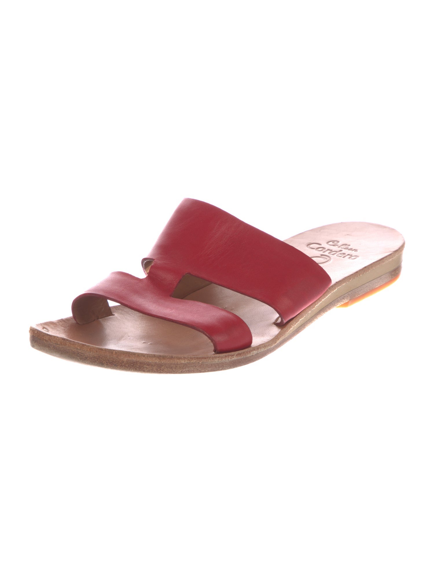 Calleen Cordero Leather Slides