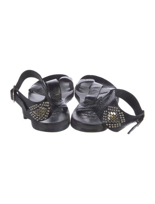 Calleen Cordero Leather T-Strap Sandals
