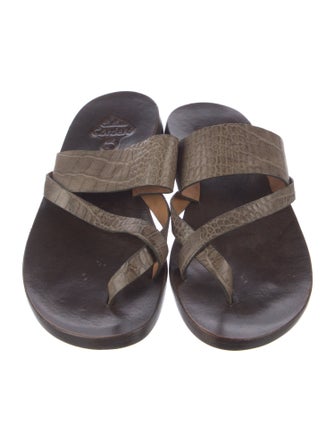 Calleen Cordero Leather Slides