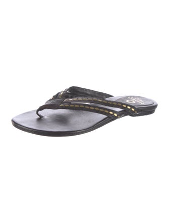 Calleen Cordero Leather Slides