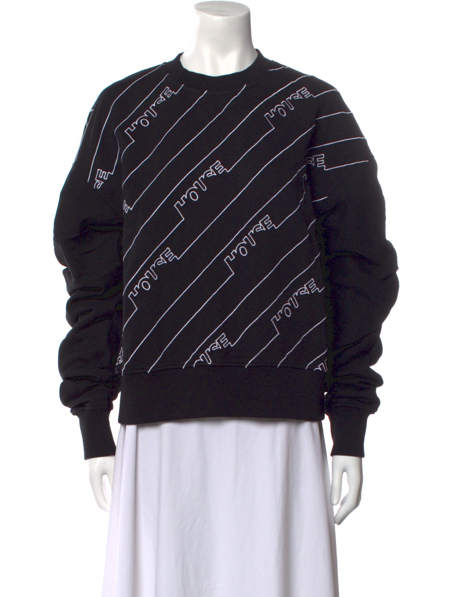 House of Holland Graphic Print Crew Neck Sweatshirt w/ Tags